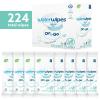 imageWaterWipes On The Go Wipes 999 WaterBased Wipes for Travel Sports and to Refresh Skin Unscented ampamp Hypoallergenic 100 Count 10 Packs28 Count Pack of 8