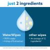 imageWaterWipes PlasticFree Original Baby Wipes 999 Water Based Wipes Unscented ampamp Hypoallergenic for Sensitive Skin 60 Count Pack of 12 Packaging May Vary60 Count Pack of 4