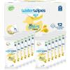 imageWaterWipes PlasticFree XL Bathing Wipes for toddlers ampamp babies 999 Water Based Wipes Unscented ampamp Hypoallergenic for Sensitive Skin 192 Count 12 pack Packaging May Vary