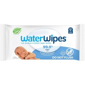 imageWaterWipes PlasticFree Original Baby Wipes 999 Water Based Wipes Unscented ampamp Hypoallergenic for Sensitive Skin 60 Count Pack of 12 Packaging May Vary60 Count Pack of 1