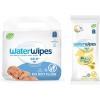 imageWaterWipes Bundle Original 300 Count 5 packs ampamp XL Bathing Wipes 16 Count 1 pack PlasticFree 999 Water Based Wipes Unscented Hypoallergenic for Sensitive Skin Packaging May Vary