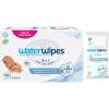 imageWaterWipes Original Baby Wipes Bundle 999 Water 3In1 Cleans Cares Protects Unscented ampamp Hypoallergenic 720 Count 12 Packs  WaterWipes Sensitive On The Go Wet Wipes 28 Count Pack of 1