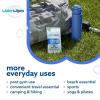 imageWaterWipes HydroCool Cooling Wipes XL Body Cleaning Wipe Stay Fresh ampamp Cool OntheGo Instant Skin Cooling Odor ampamp Sweat Removal Ideal for Gym Travel ampamp Outdoor Use 18 Count 1 PackUnscented